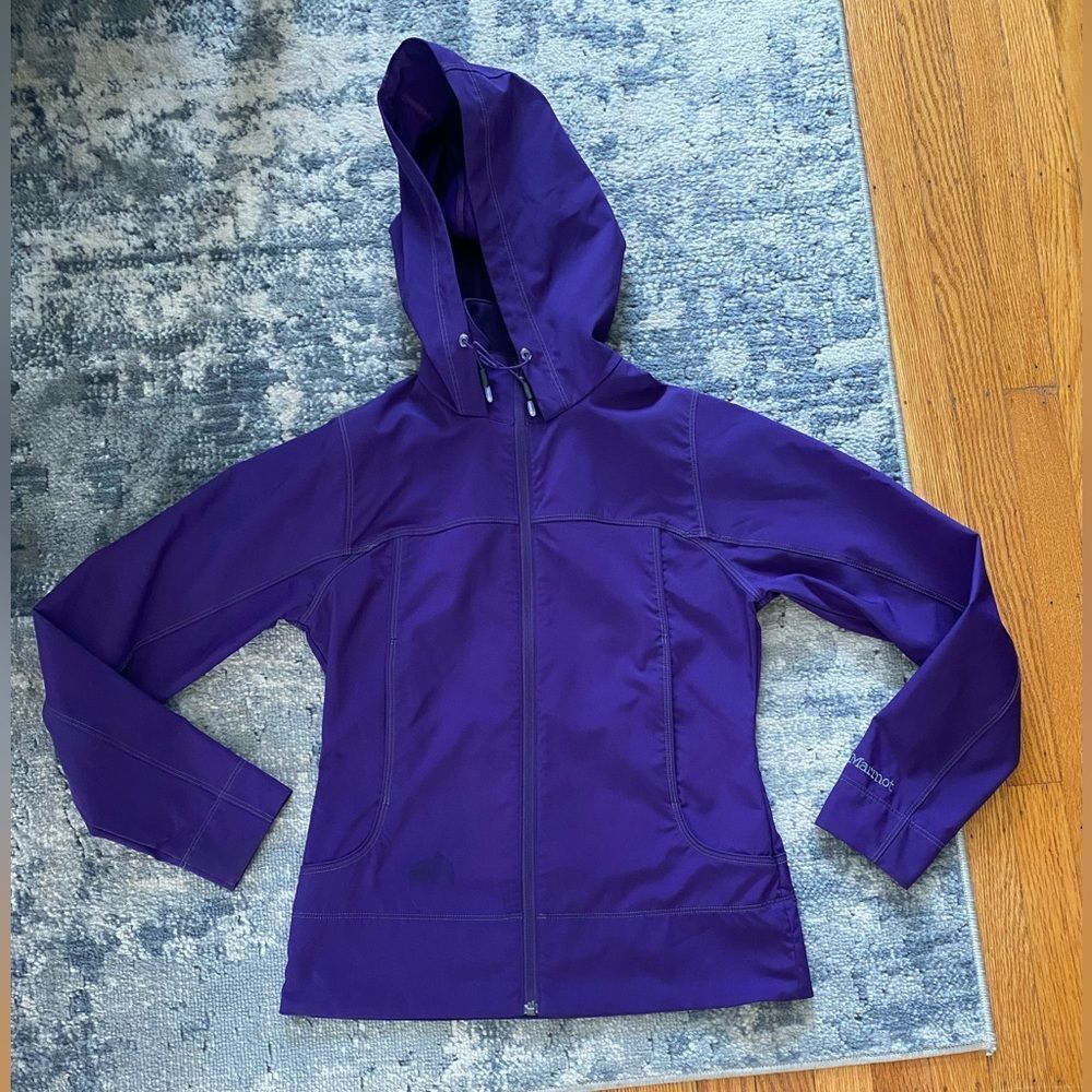 Marmot Rain/Snow Jacket, SZ Women’s XS, Royal Purple